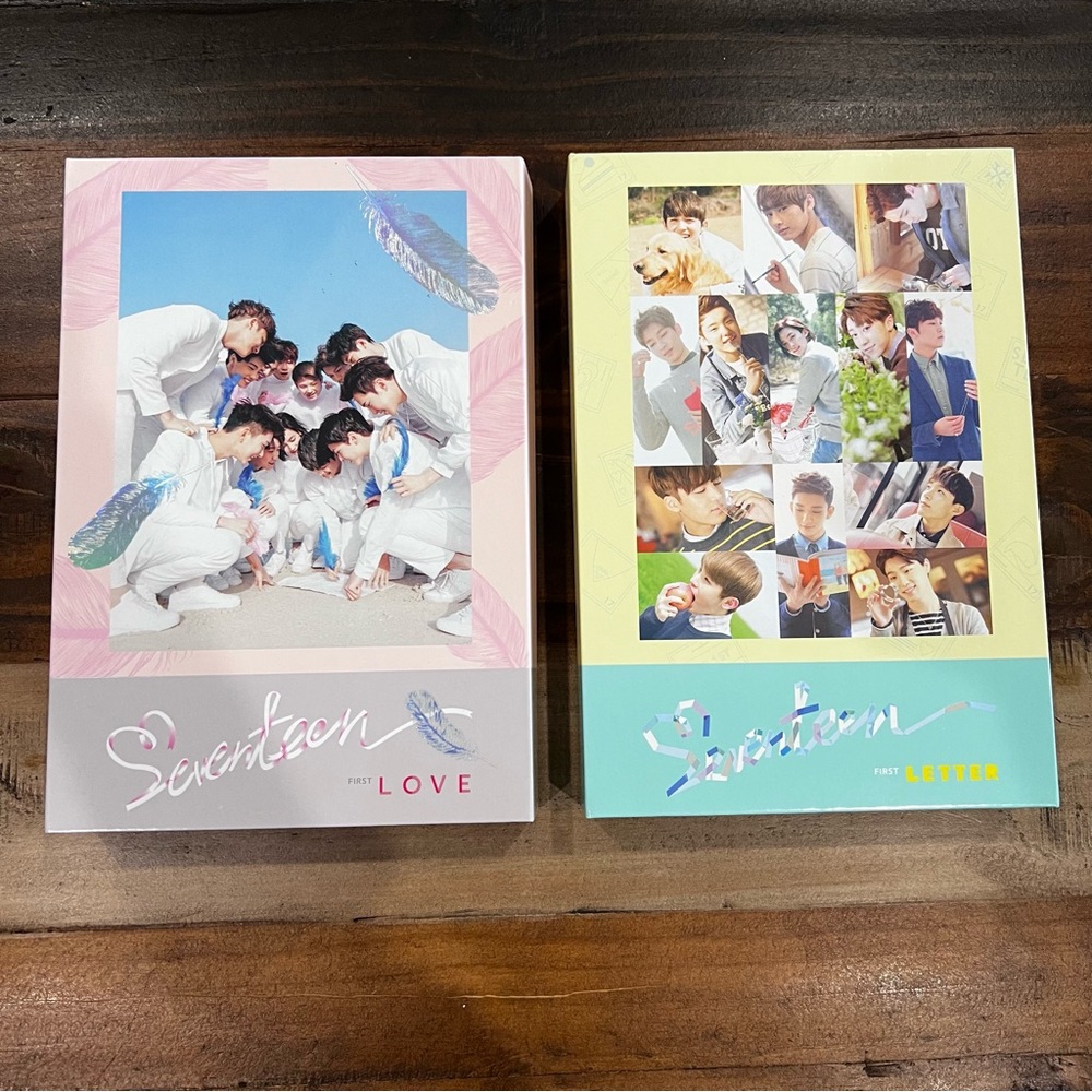 Seventeen first love first letter kpop album bundle